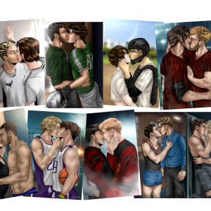 SFW Kiss Art Bundle: Forbidden Goals